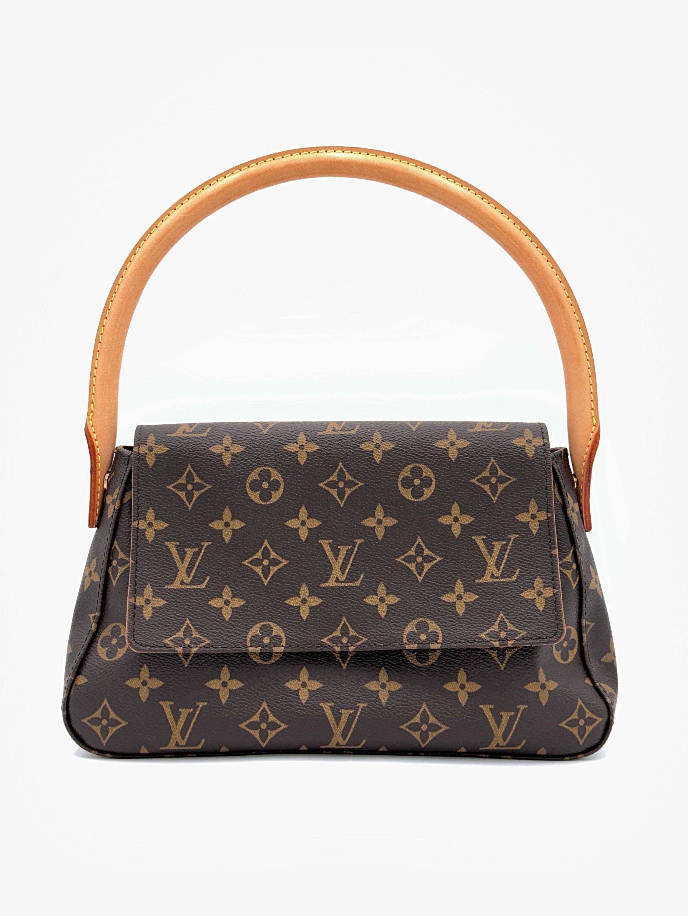 Looping leather mini bag Louis Vuitton Brown in Leather - 35236130