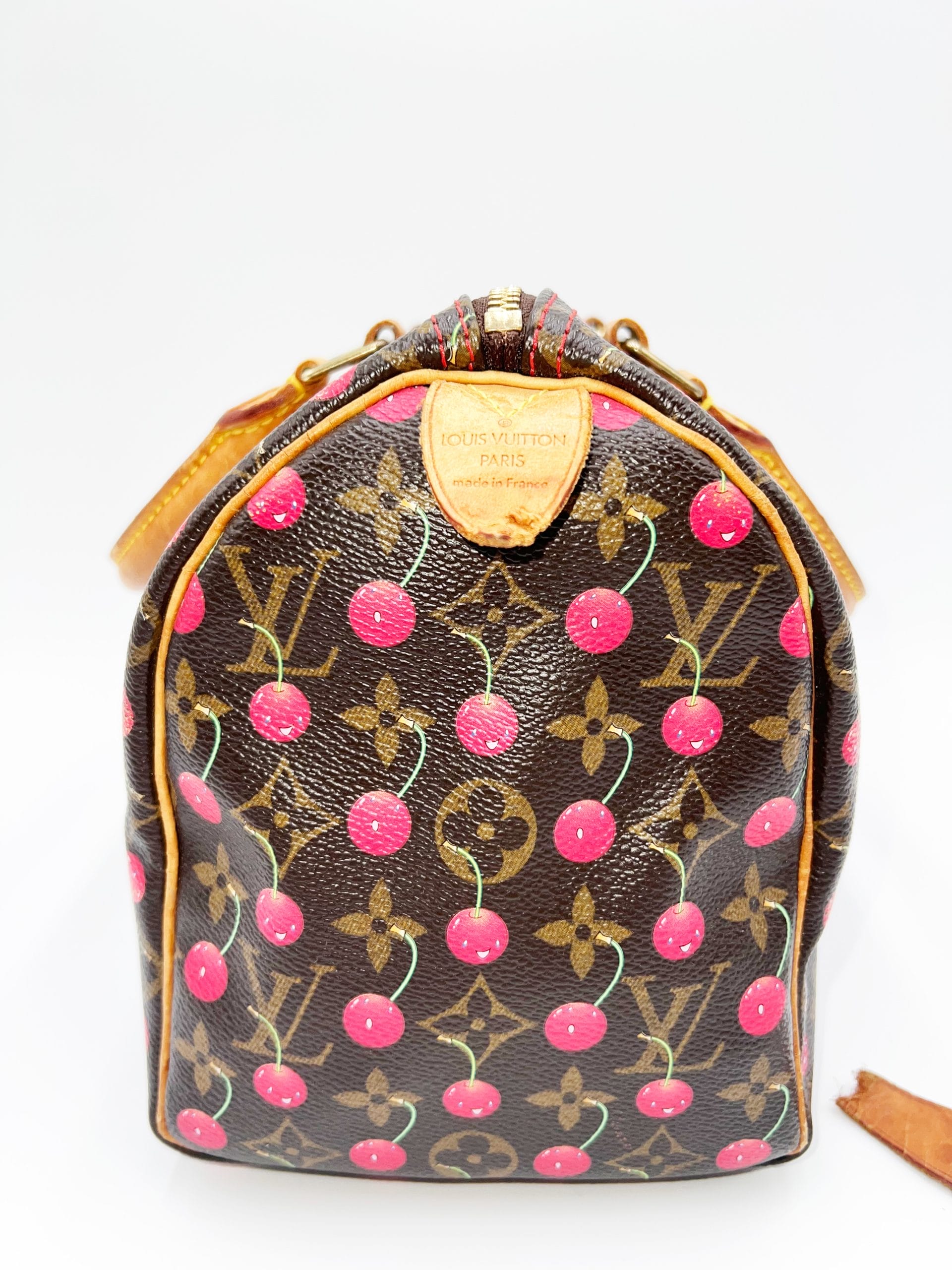 Louis Vuitton Takashi Murakami Monogram Cherry Speedy 25 Louis Vuitton Takashi Murakami Monogram Cherry Speedy 25